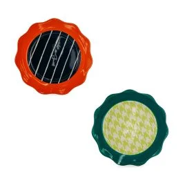 SINTRA SET 2 PIATTI DESSERT 19 CM BLU