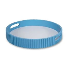 SAMARCANDA VASSOIO AZZURRO 30 CM