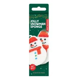 SPUGNETTA ABRASIVA SNOWMAN 2 PZ