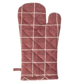 ZOE W GUANTO 18X32 100% COTONE BORDEAUX