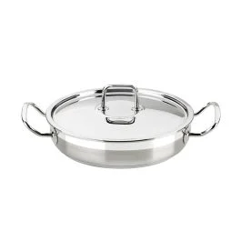 PROFESSIONAL TEGAME CM 30 CON COPERCHIO INOX