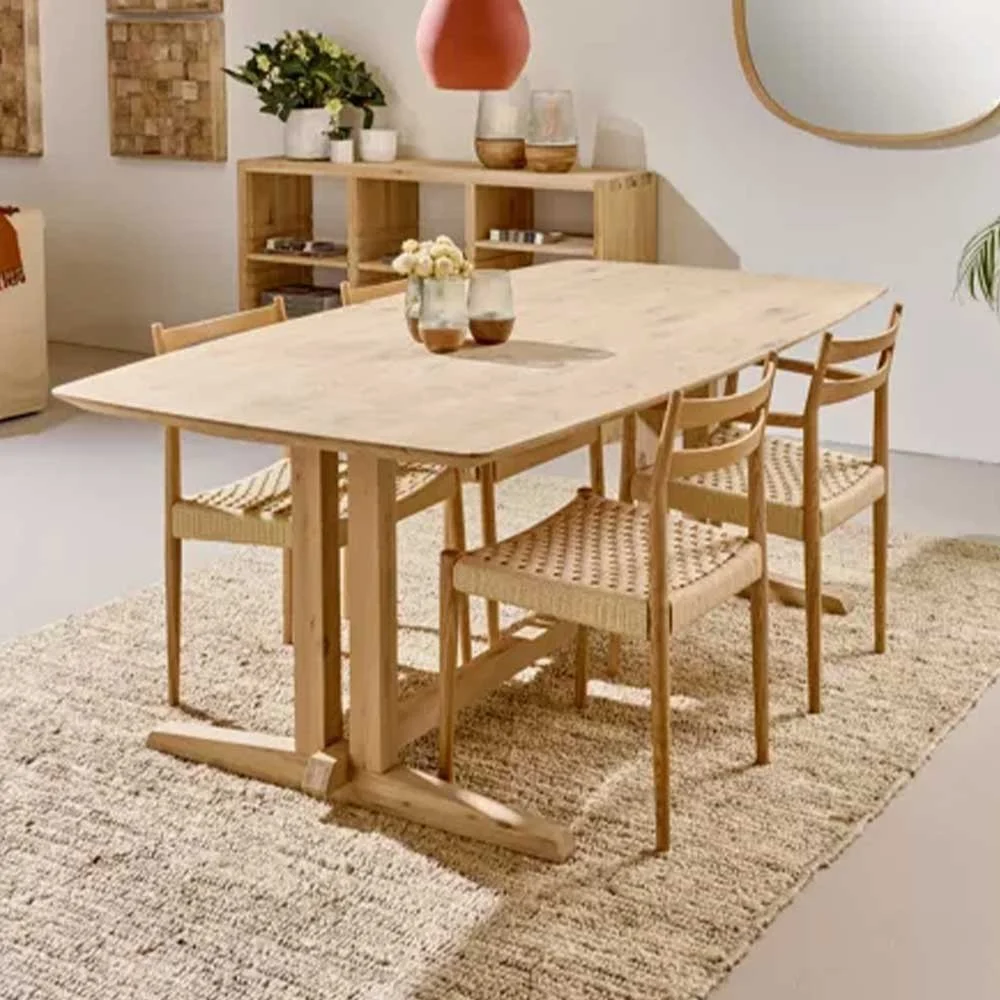 ALMA - Tavolo in rovere naturale - L 200