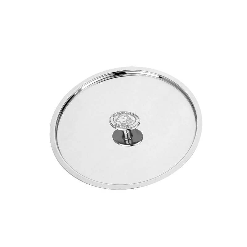 AGNELLI Coperchio Aluinox 3ply con Pomolo Inox D 32 Cm