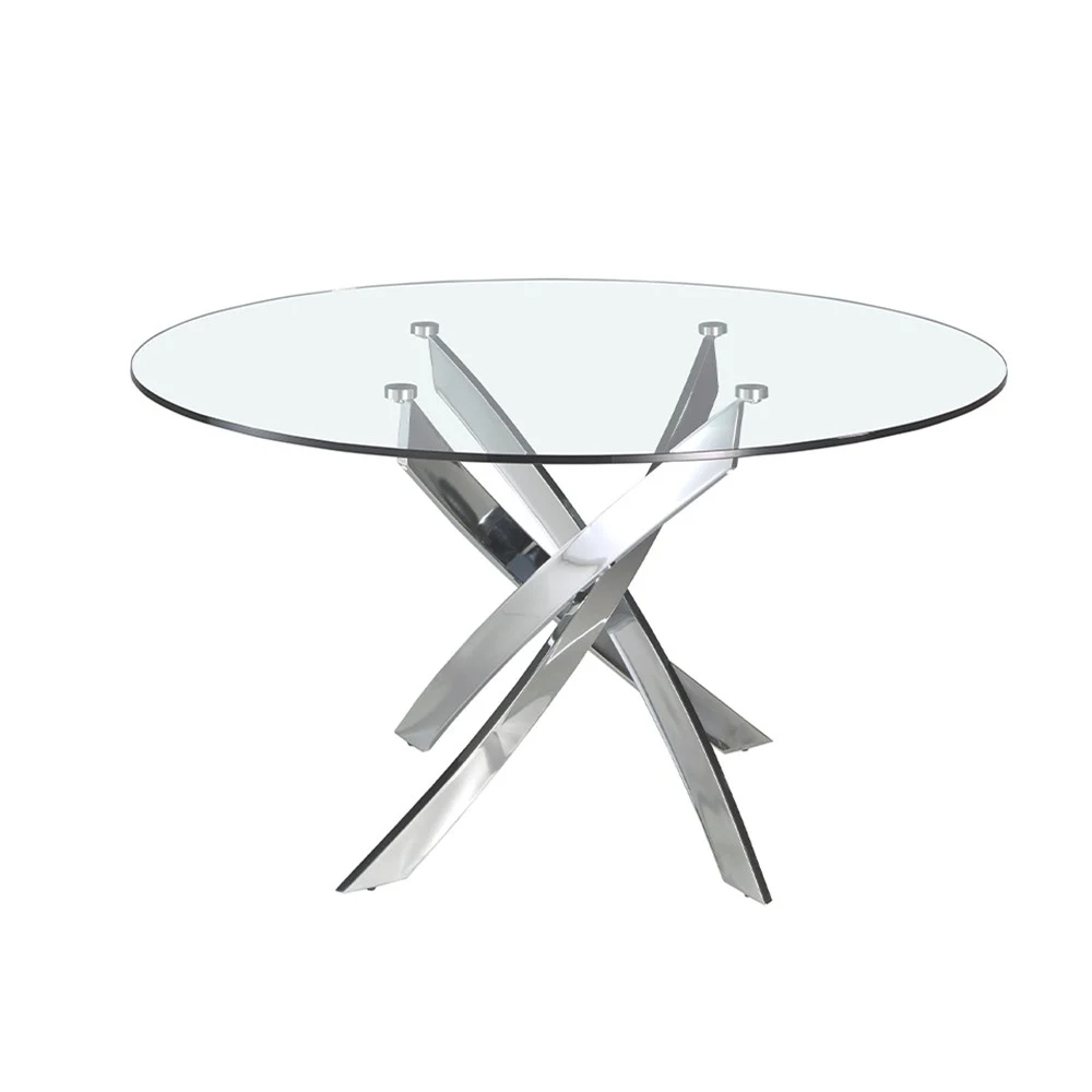 Angel Cerda tavolo in vetro disponibile in varie dimensioni e finiture