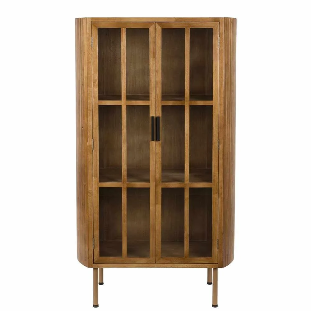 Armadio YARO in legno marrone Hévéa Wood