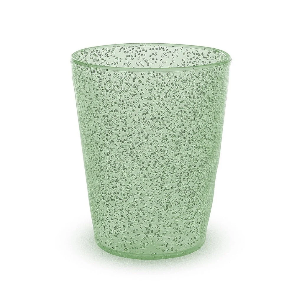 Zani Serafino Bicchiere da Acqua Synth in Metacrilato Colore Jade