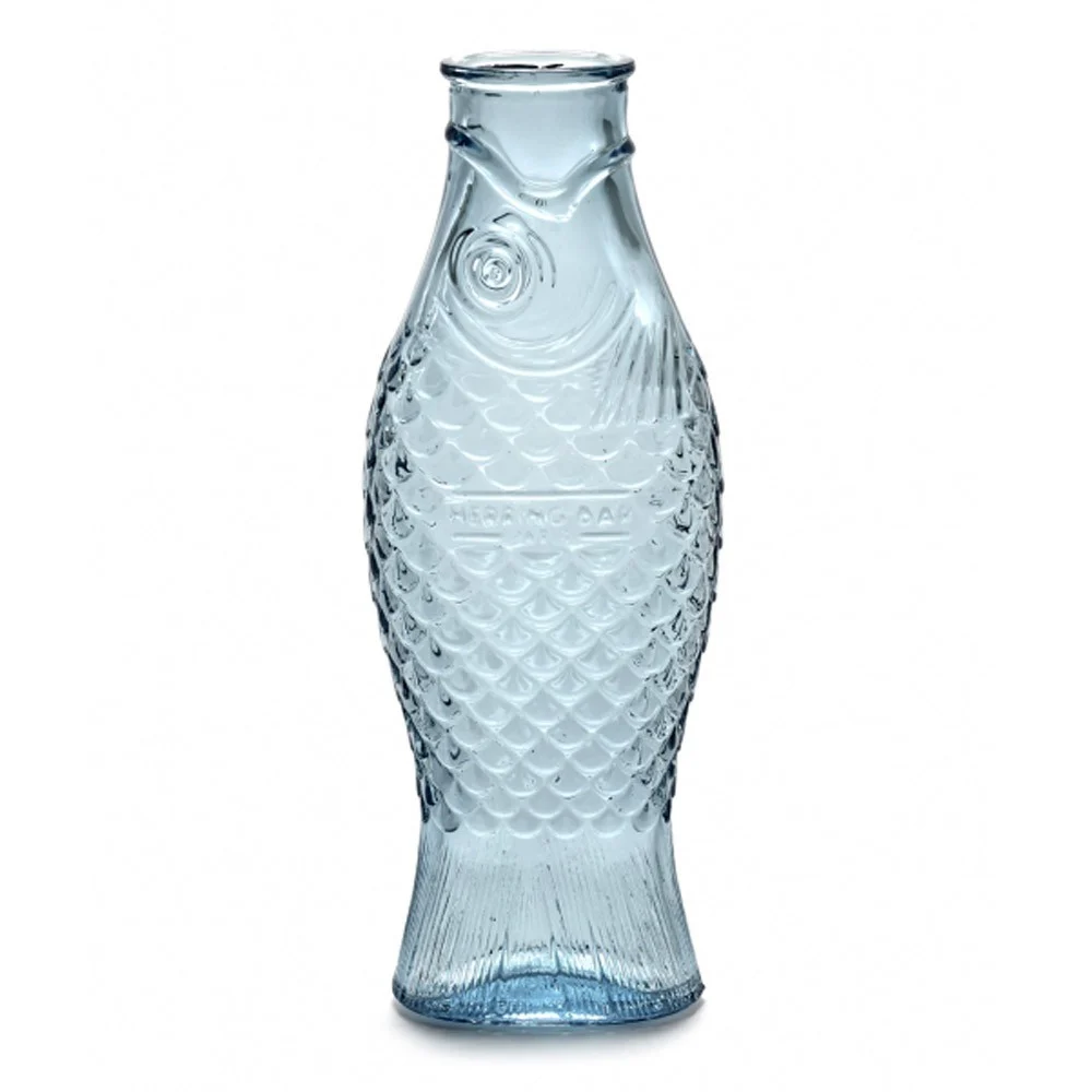 Bottiglia Fish and Fish 85 cl blu