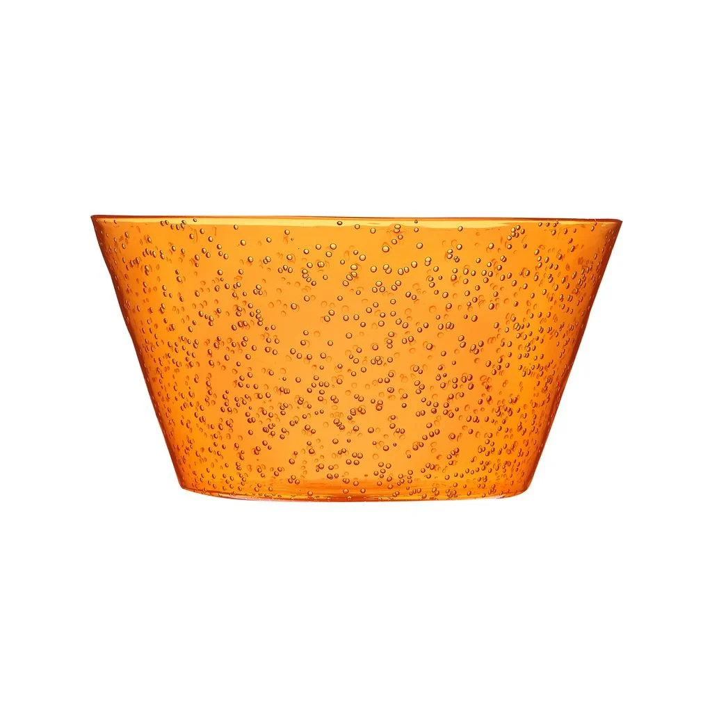 Zani Serafino Medium Bowl Memento Synth in Metacrilato D 20 Cm Colore Mandarin