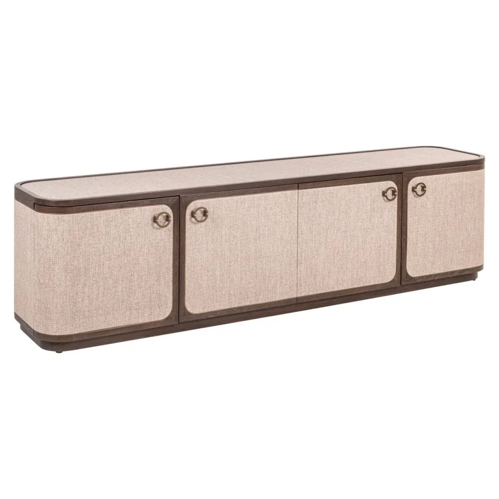 Cabinet TV Willox Beige 4 porte