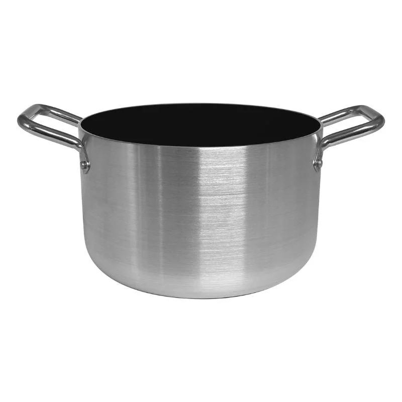 AGNELLI Casseruola Alta Alluminio Antiaderente Fasa Basic Induzione D 24 Cm