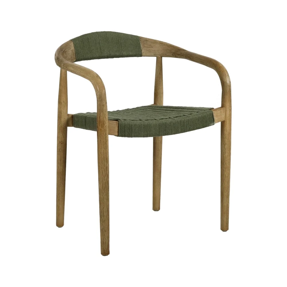 Chaise MIRA en bois d'accacia - Naturel