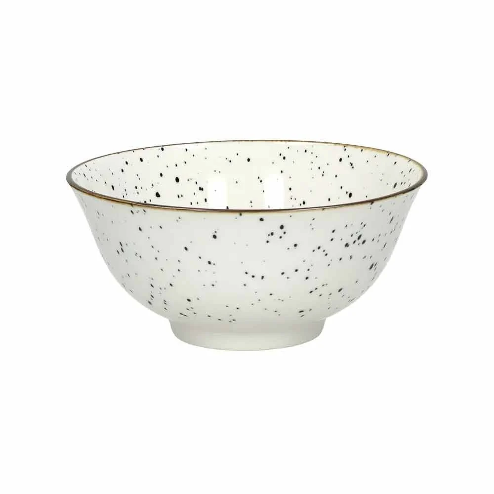 Ciotola per zuppa ALTO - bianco e nero