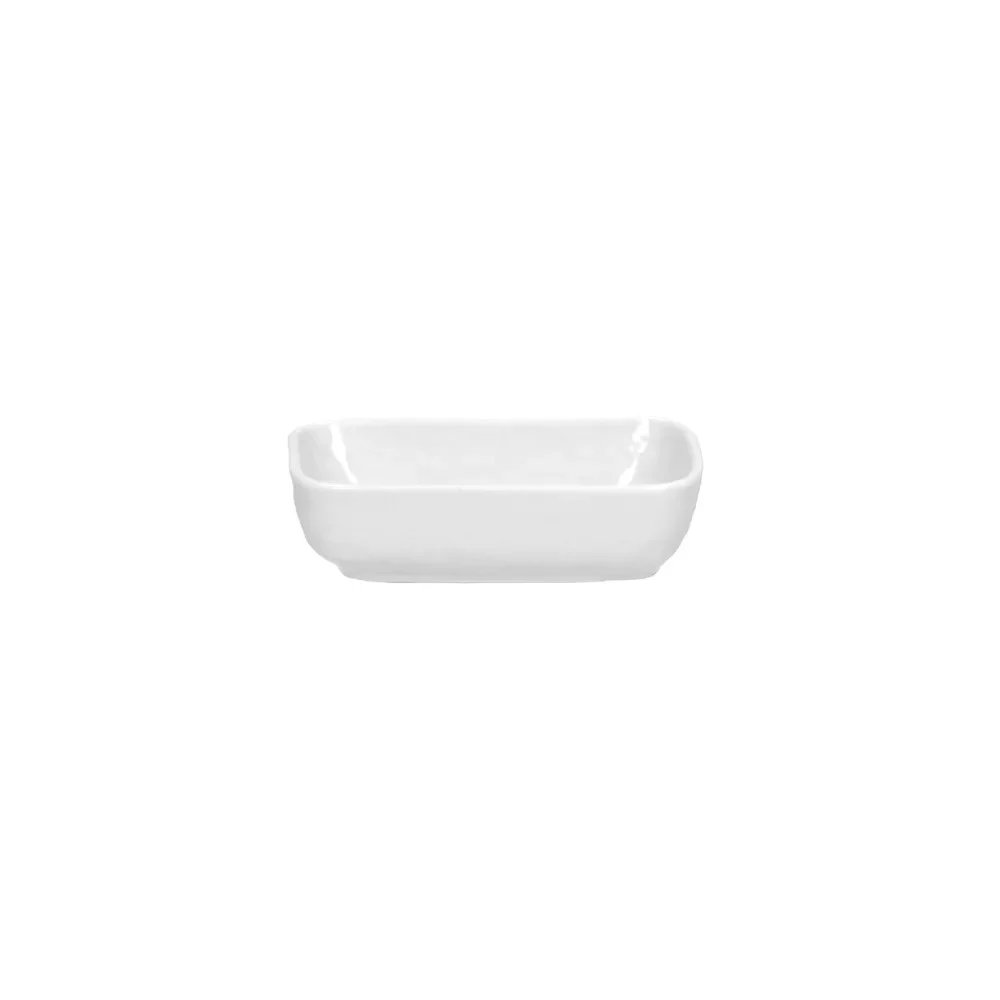 Ciotola PORCELINO SQUARE L 8,5 x L 4,5 x H 2,5 cm - bianco
