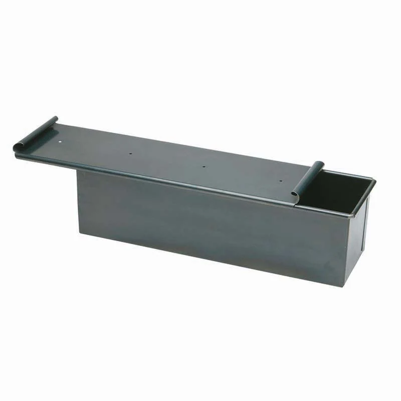 AGNELLI Forma Pan Carrè con Coperchio Lamiera Blu 30x10 cm