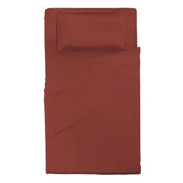 COMPLETO LETTO PIAZZA 1/2 ARGILLA BRUCIATA 100% COTONE