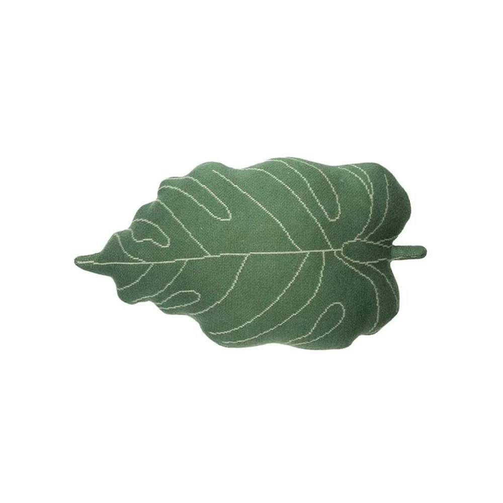 Cuscino a maglia Baby Leaf