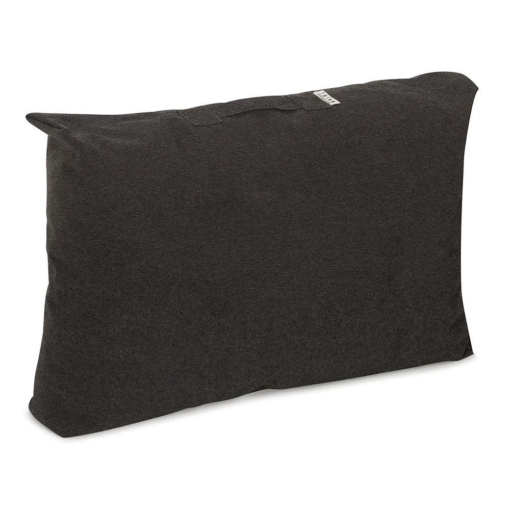 Cuscino Felix in lana antracite