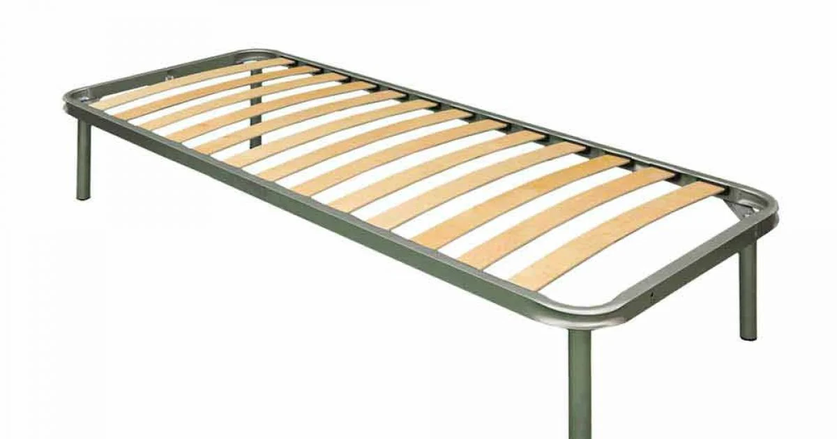 Rete Singola con 14 Doghe in Legno Bio Comfort 1 Made in Italy - Mast