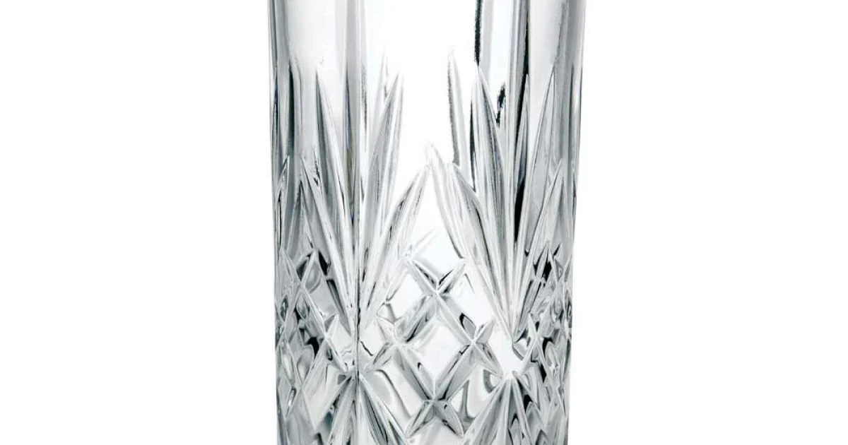 12 Bicchieri, Tumbler Alto, Highball per Cocktail in Eco Cristallo - Cantabile