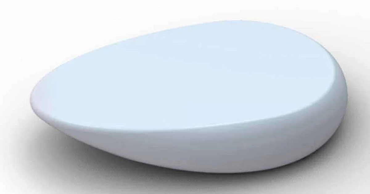 Tavolino Design Soggiorno Boulder Made in Italy