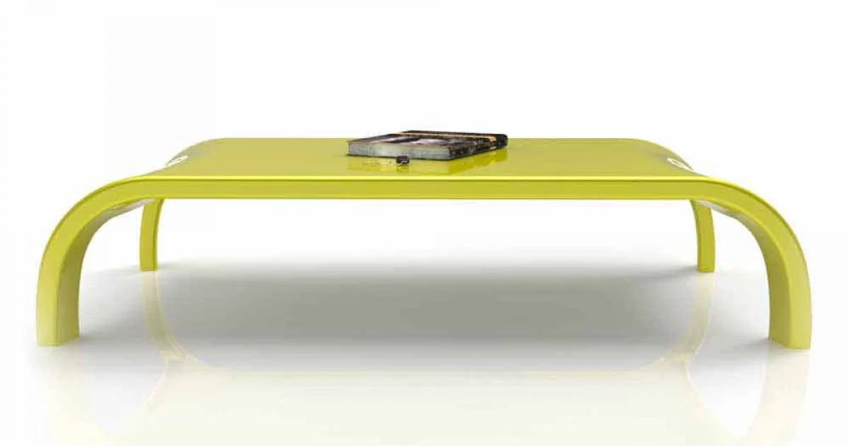 Tavolino Design Moderno Downhill Made in Italy