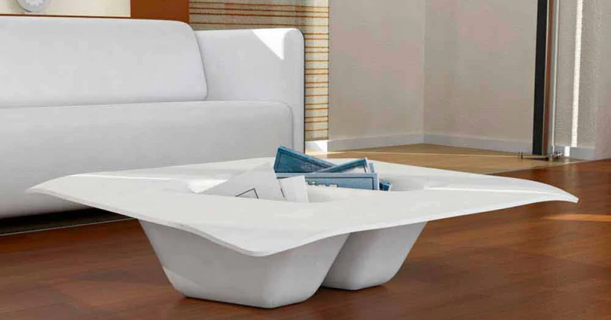 Tavolino Design Manta Made in Italy