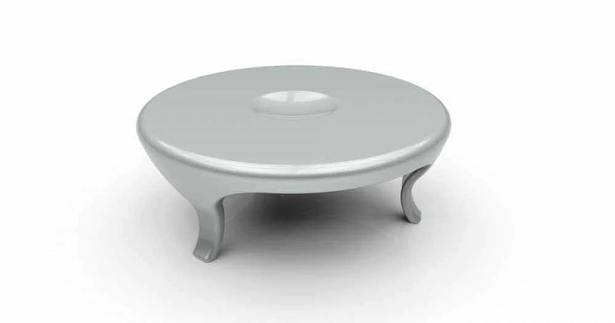 Tavolino Design Round Made in Italy