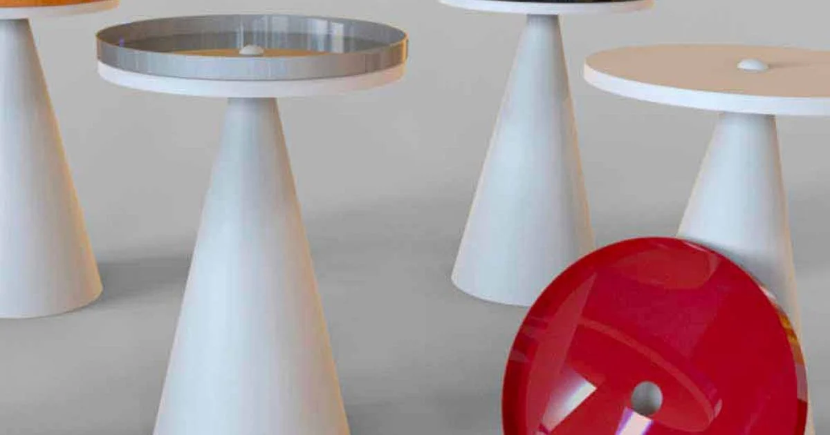Tavolino Moderno Design Spot Made in Italy