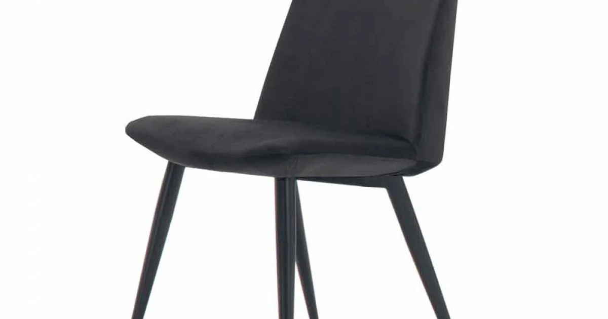 4 Sedie per Sala da Pranzo Imbottite Rivestite in Velluto Made in Italy – Granella