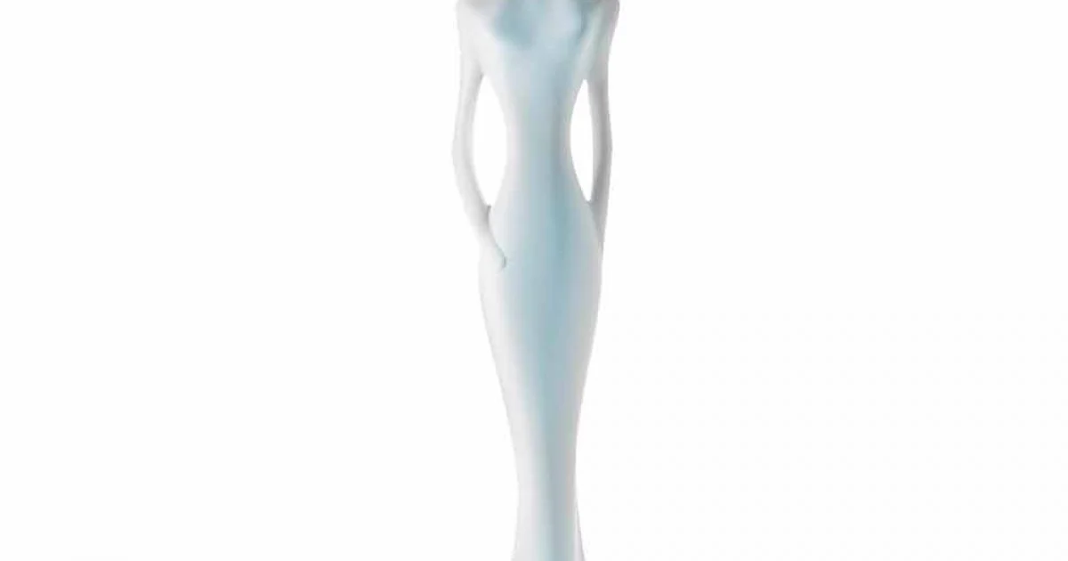 Lampada da Terra da Giardino con Luce Led RGBW Design a Statua - Penelope by Myyour