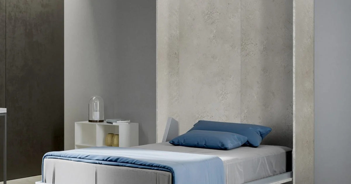 Letto Alla Francese a Scomparsa Verticale in Diverse Finiture - Magicompare