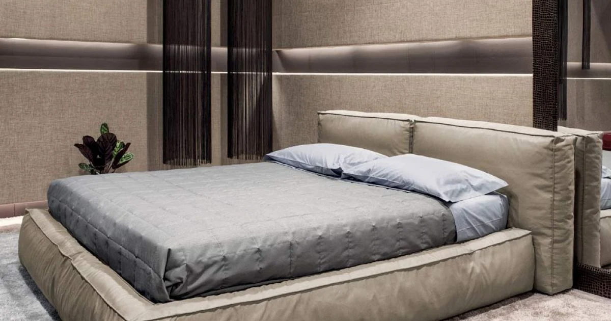 Letto Matrimoniale con Rete e Contenitore Opzionale Made in Italy - Ribelle