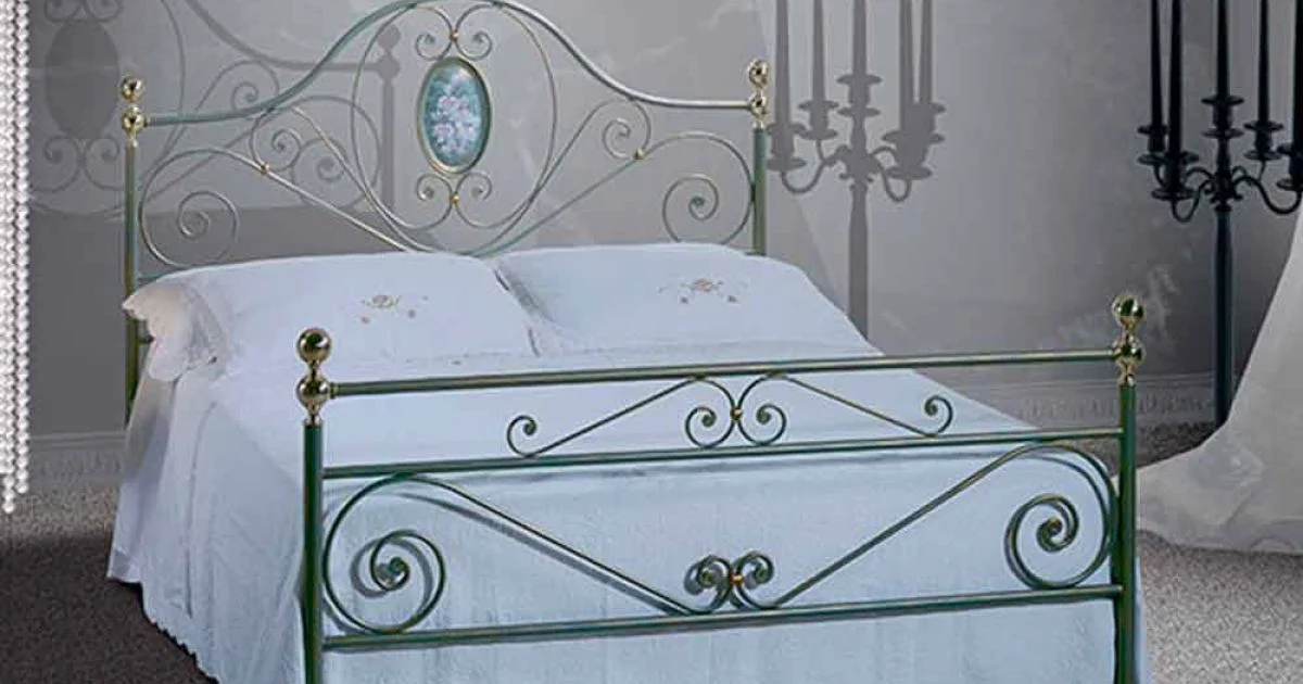 Letto Matrimoniale in Ferro Battuto Altea