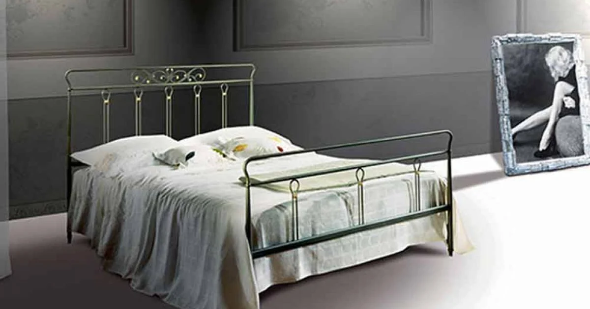 Letto Matrimoniale in Ferro Battuto Pan