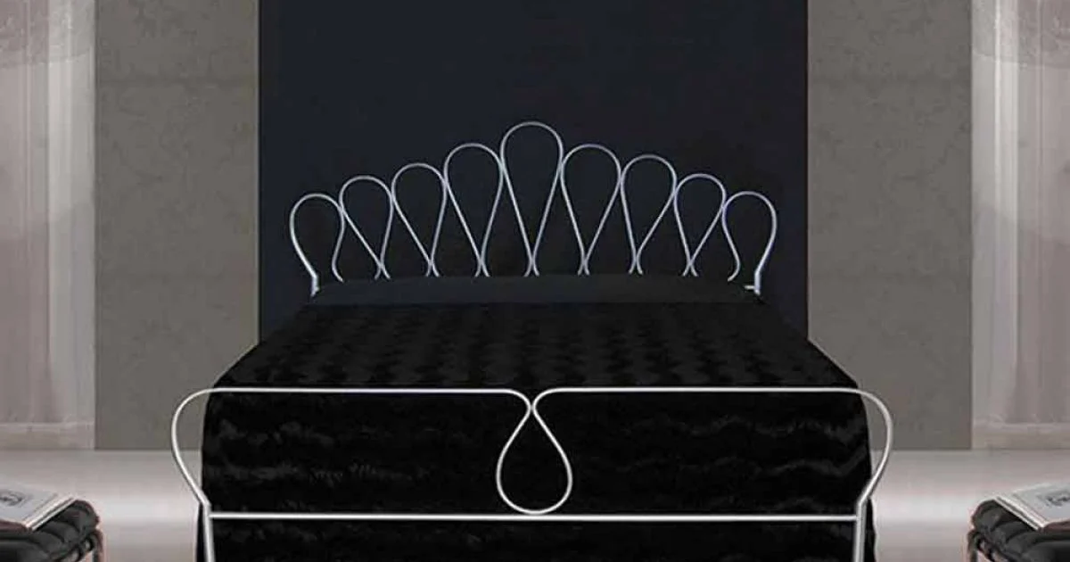 Letto Matrimoniale in Ferro Battuto Sestante