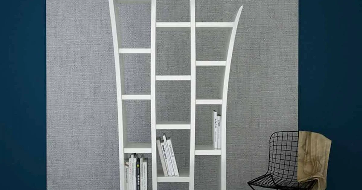Libreria da terra design moderno Herba made in Italy