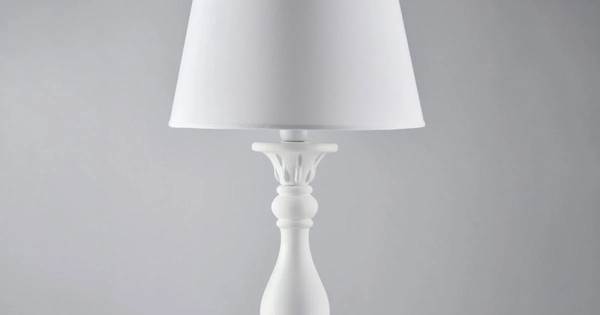 Lume in Legno con Paralume a Candela Made in Italy - Siena