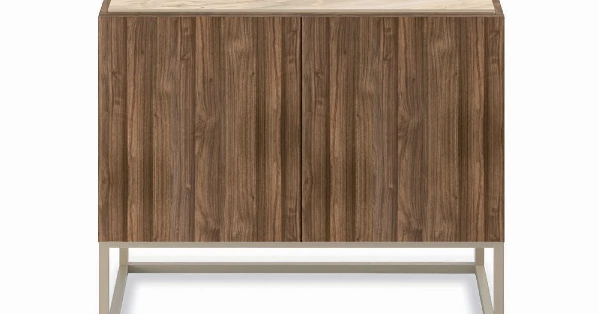 Madia con Ante Apertura Push-Pull in Legno Listellare Made in Italy - Salerno