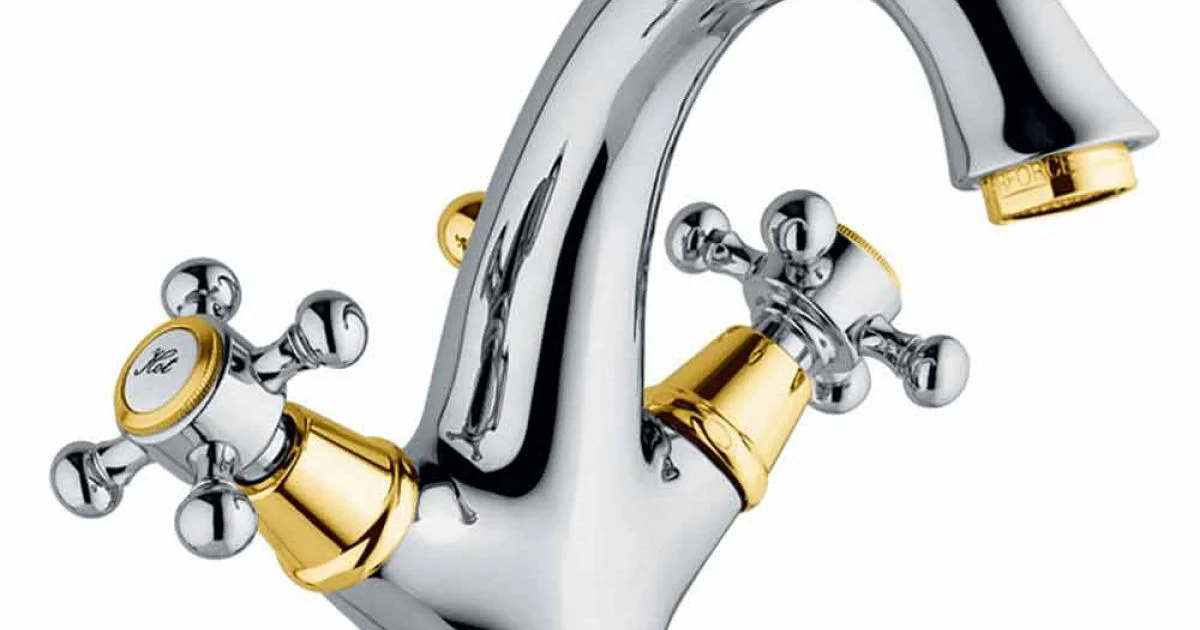 Miscelatore Monoforo Alto per Lavabo Bagno in Ottone Made in Italy - Lisca