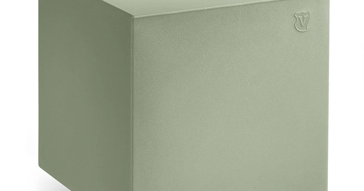Pouf Decorativo in Polietilene 8 Finiture Realizzato in Italia - Viky