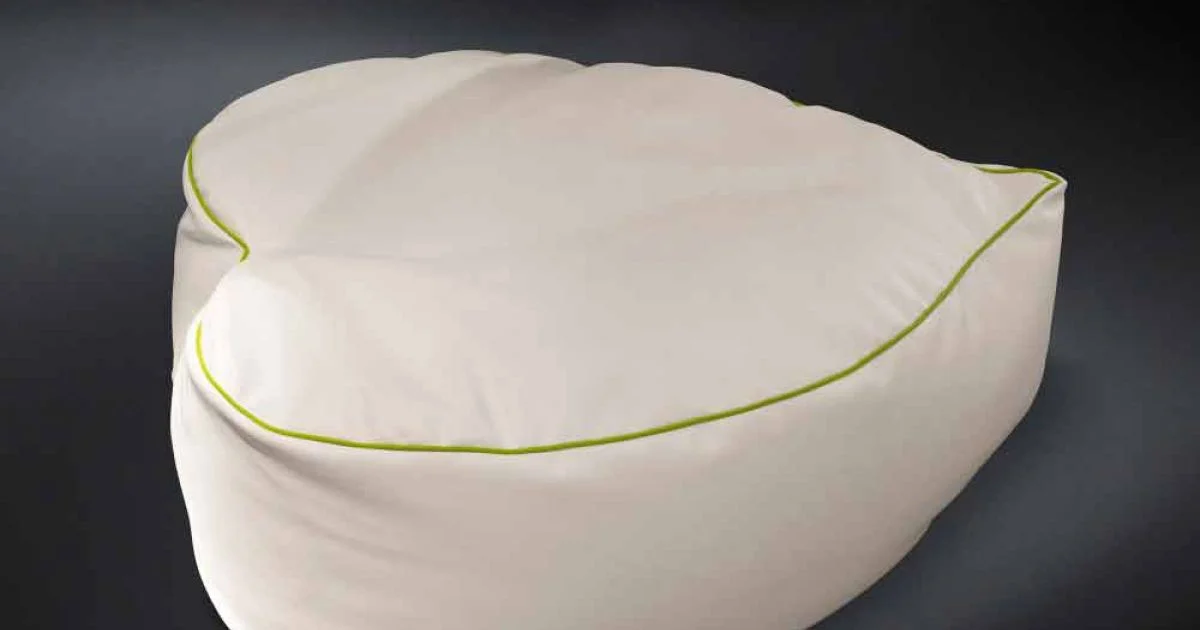 Pouf di design in ecopelle nautica per interni ed esterni Potus