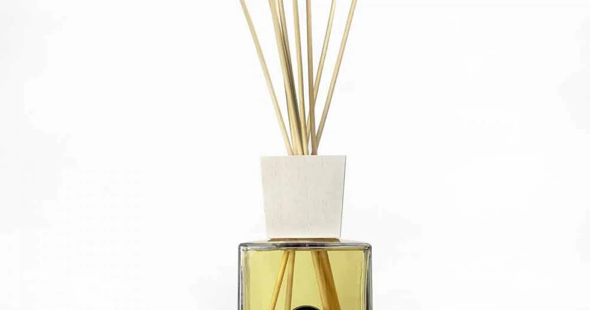 Profumatore Ambiente Fragranza Ambra 2.5 Lt con Bastoncini - Romaeterna