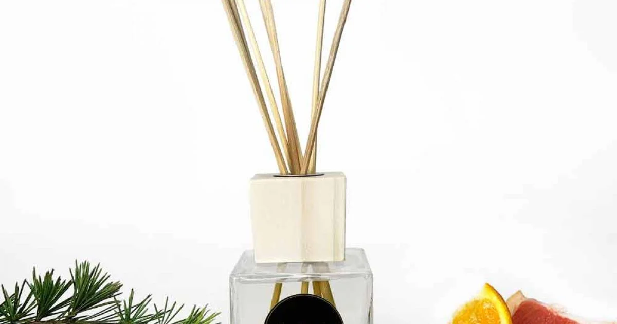 Profumatore Ambiente Lino Bianco 200 ml con Bastoncini - Cuoredifirenze