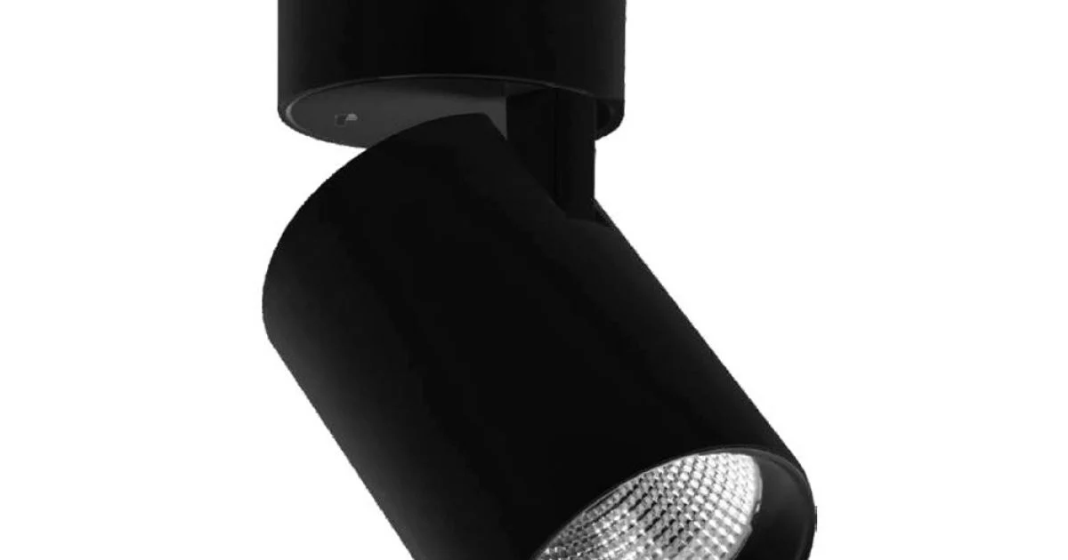 Proiettore Plafoniera Led Orientabile in Alluminio Bianco o Nero - Point