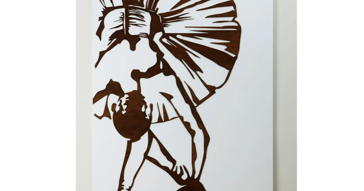 Quadro con Inchino di Ballerina  Made in Italy - Maisie