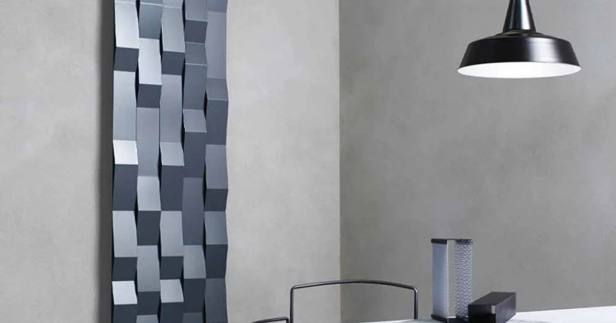 Radiatore Idraulico a Parete in Acciaio di Design Moderno fino 1003 Watt - Stone