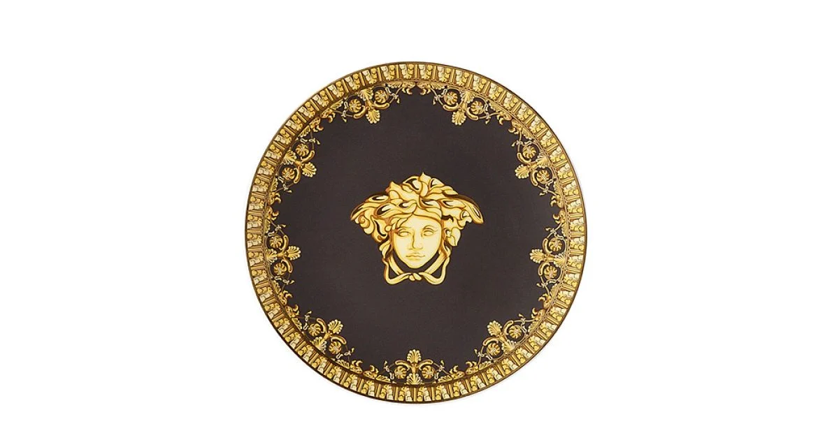 Rosenthal Versace I Love Baroque 8 Piatti Diametro 10 cm in Porcellana - Baroque