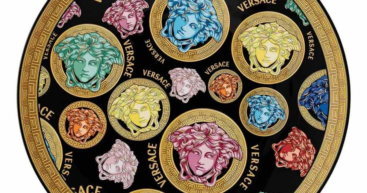 Rosenthal Versace Medusa Amplified Multicolor Piatto Segnaposto - Amplifiedmulticolor
