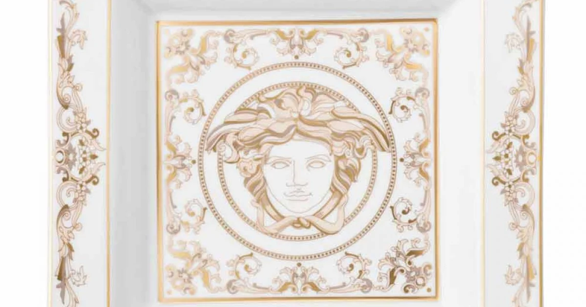 Rosenthal Versace Medusa Gala Coppa di design in porcellana 22cm