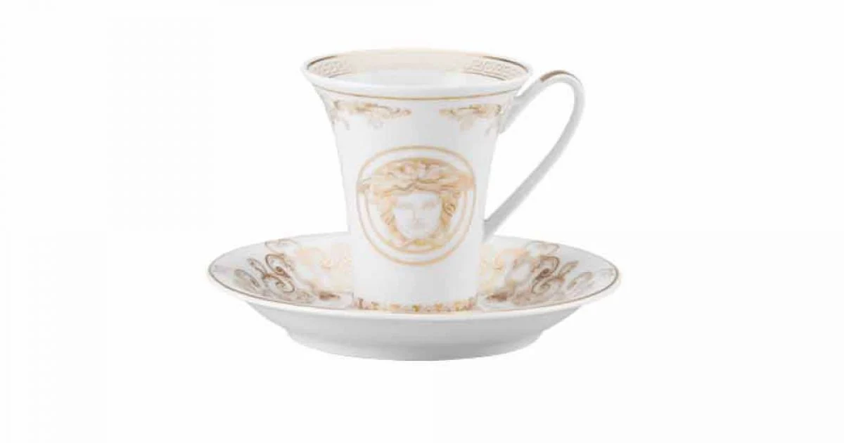 Rosenthal Versace Medusa Gala Tazzina da caffè di design porcellana